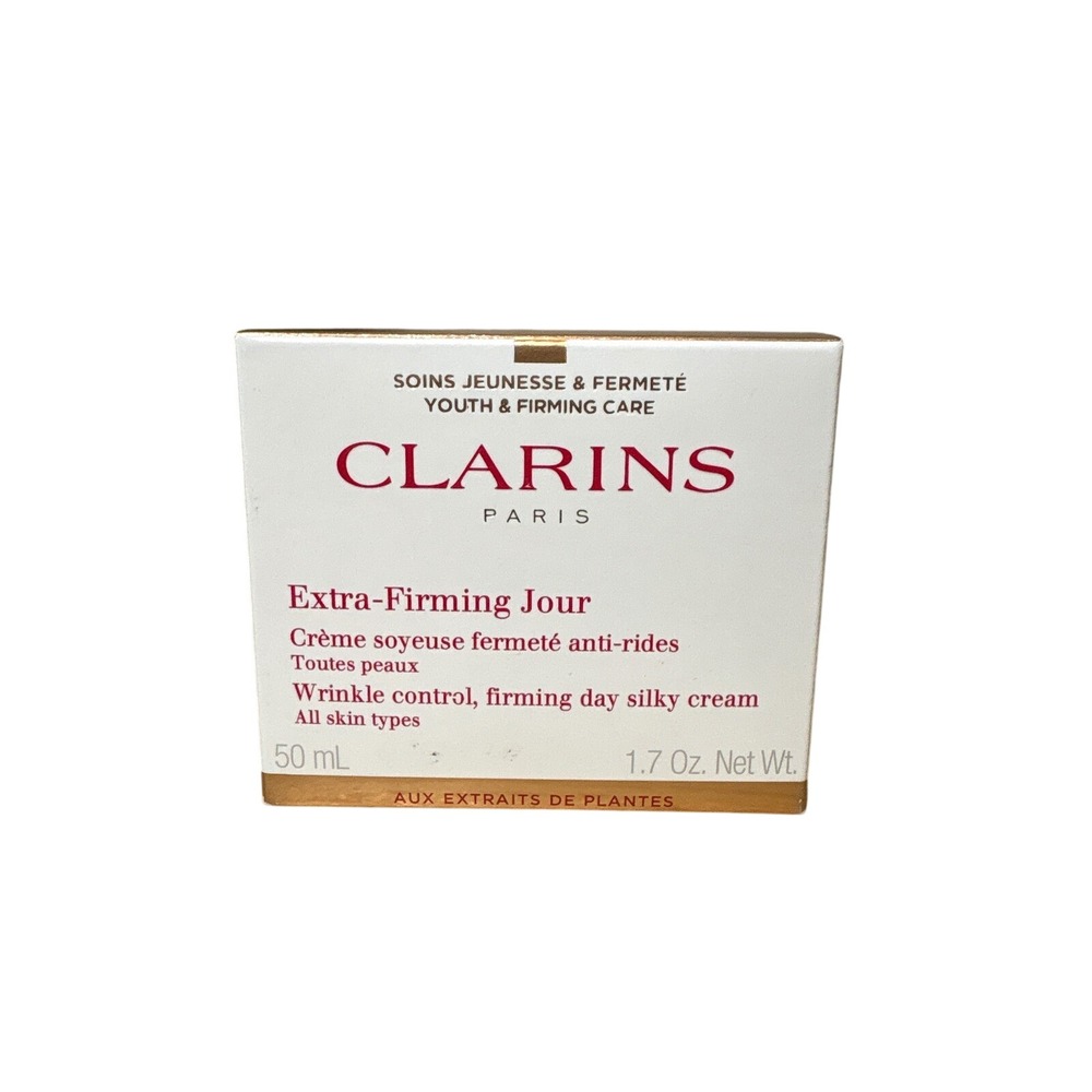 Clarins Extra-Firming Jour Wrinkle Control Firming Day Silky Cream 1.7oz